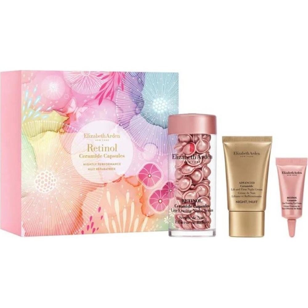 Elizabeth Arden Retinol Ceramide Capsules 60 Kapsül Gece Kremi 15ML Göz Kremi 15ML 3lü Set Cilt ve Yüz Bakımı Fiyatı