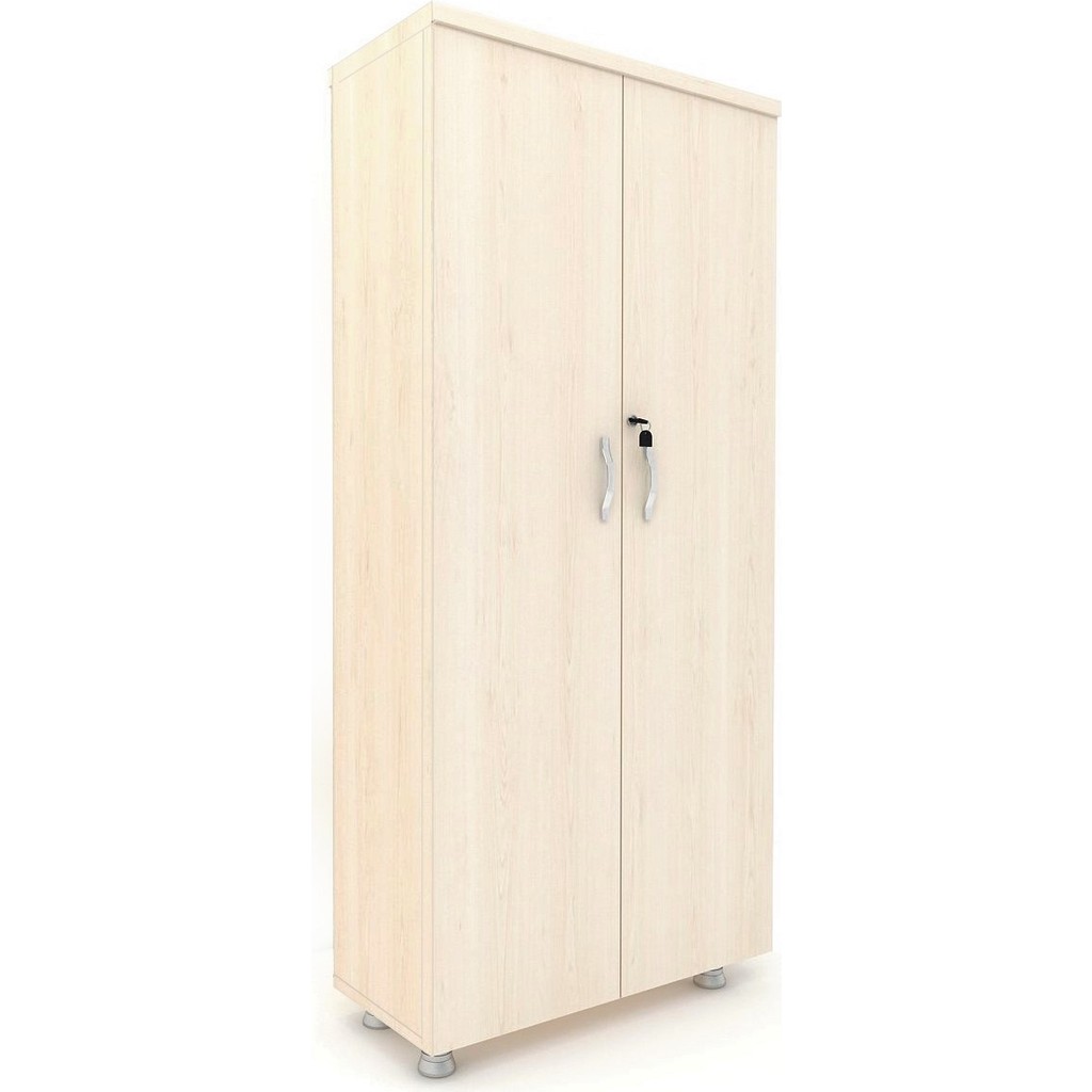 Elizza Büyük Boy Tam Kapak Kitaplık Dosya Dolabı Akça - 80X38X188 - Akçaağaç Evrak Dolabı Fiyatı
