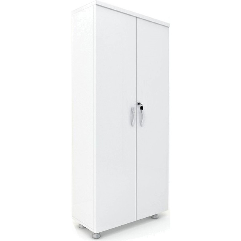 Elizza Büyük Boy Tam Kapak Kitaplık Dosya Dolabı Beyaz - 80X38X188 Evrak Dolabı Fiyatı