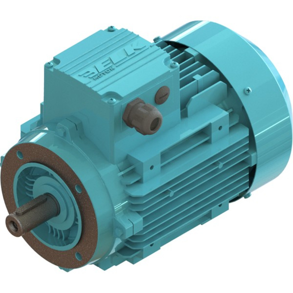 Elk 0.37 kw 1/2 Hp 3000 D/d-B14 (2EL071M2A) 380 400 Volt Trifaze Ie2 B14 Ayaksız Flanşlı Elektrik Motoru Oto Boyaları Fiyatı