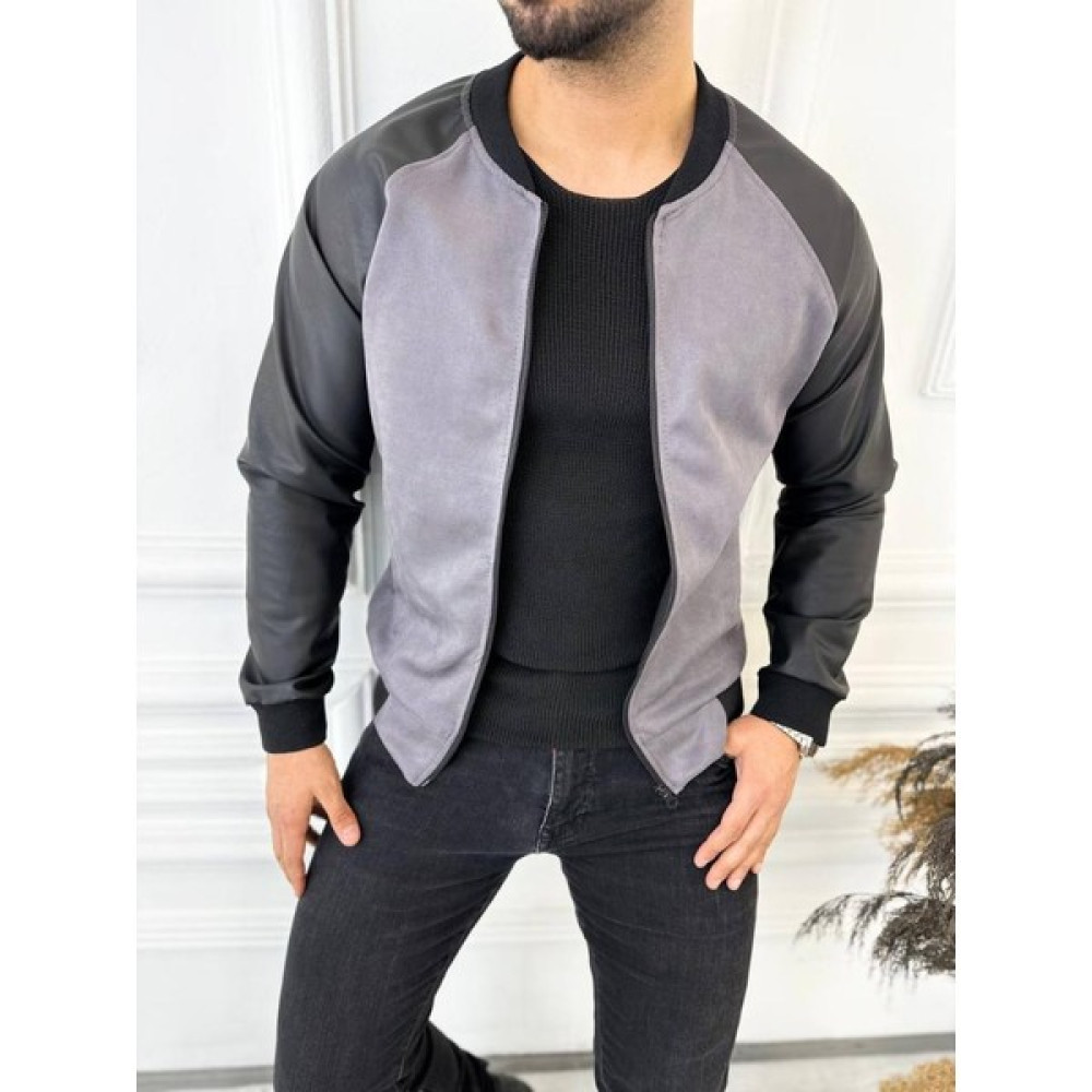 Elku Moda Mont Hakim Yaka Spor Kesim Su ve Rüzgar Geçirmez Yeni Sezon Kol Deri Ceket Erkek Mont Fiyatı