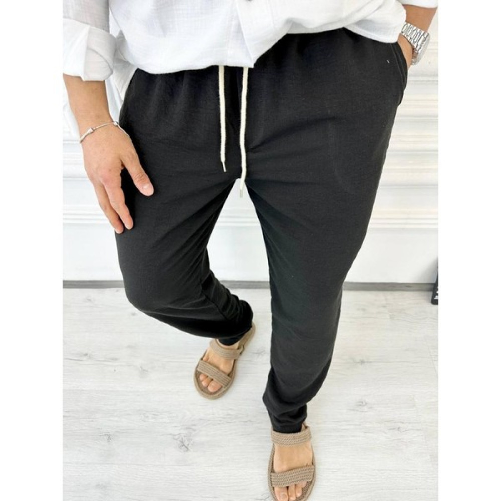 Elku Moda Pantolon Erkek Düz Paça Keten Pantolon Erkek Pantolon Fiyatı