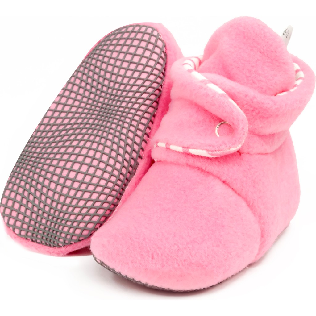 Ella Bonna Polar Bebek Pandufu, Kaydırmaz Taban, Organik Pamuk Astarlı, İlk Adım Ev Patiği, Pembe Erkek Çocuk Panduf Fiyatı