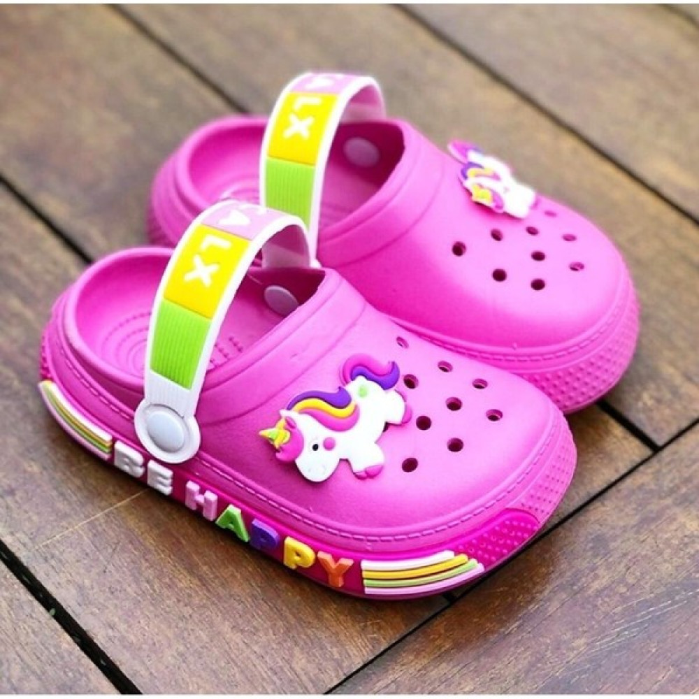 Ellaboni Unicorn Kız Çocuk Beyaz/pembe Hafif Eva Terlik Plaj Havuz Sandaleti Kız Çocuk Terlik & Sandaleti Fiyatı