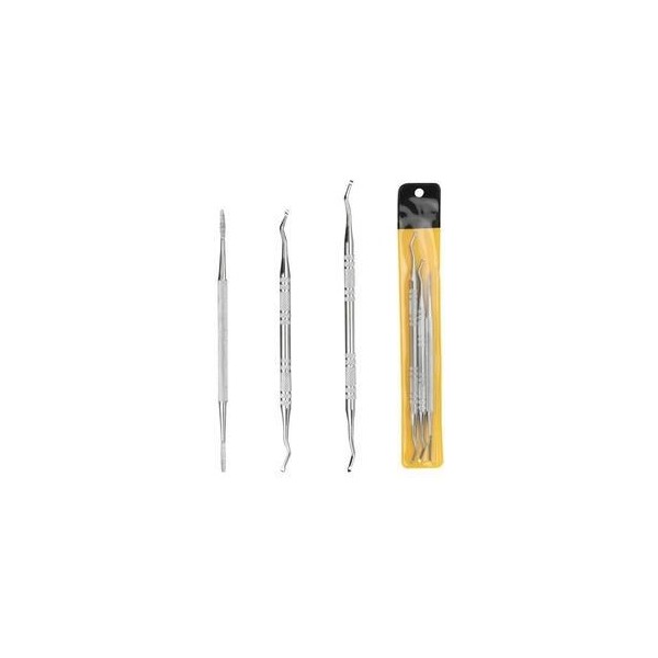 Ellea Nail Batık Tırnak Çıkarıcı Set No:02 Çift Taraflı Spatula ve Törpü ile Etkili Bakım Seti Diğer Fiyatı