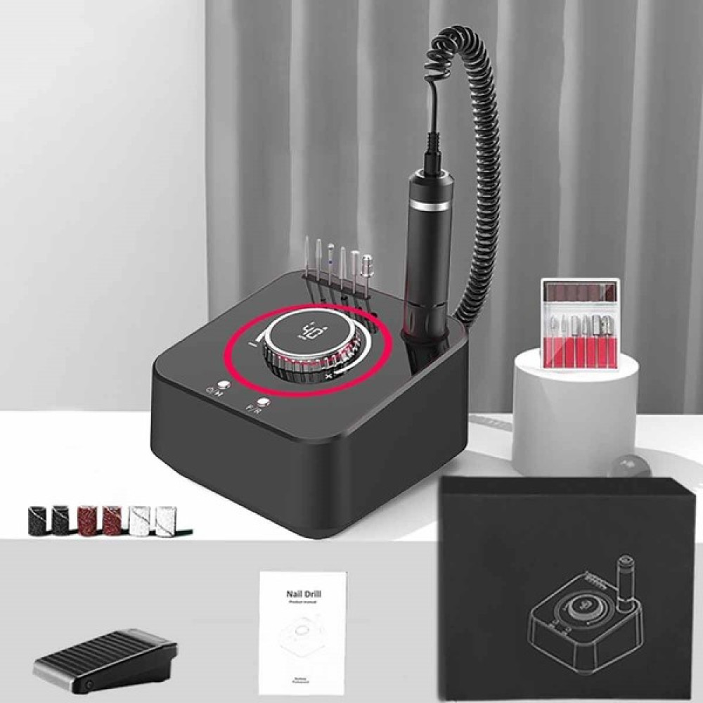 Ellea Nail Dijital Freze Törpü Makinesi Siyah 65 Watt 40.000 Rpm Tırnak Bakımı Fiyatı