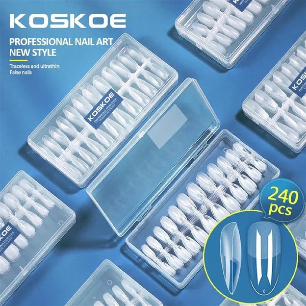 Ellea Nail Koskoe Yeni Nesil Jel Tips Tırnak 08 M Coffın Model Tırnak Bakımı Fiyatı