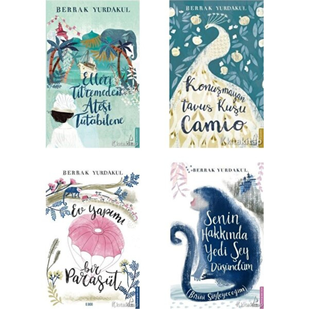 Elleri Titremeden Ateşi Tutabilene - Konuşmayan Tavus Kuşu Camio - Berrak Yurdakul 4 Kitap Set Kişisel Gelişim ve Psikoloji Fiyatı