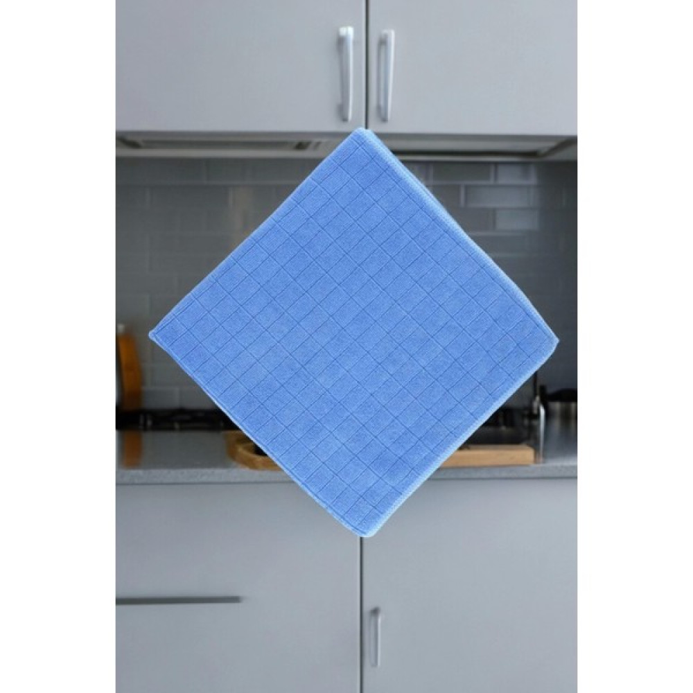 Ellesill Kareli Temizlik Bezi Mavi Renk 40 x 40 cm Oto Boyaları Fiyatı