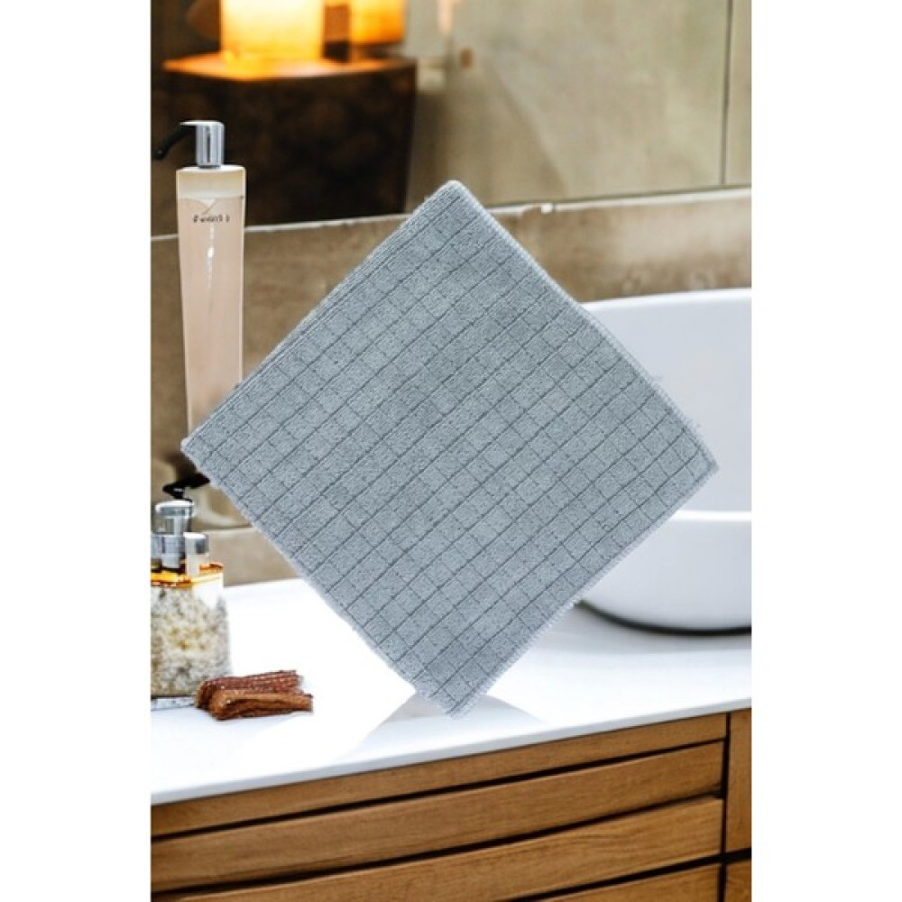 Ellesill Simli Temizlik Ovma Bezi (Gri) - 40X40 cm - Gri Oto Boyaları Fiyatı