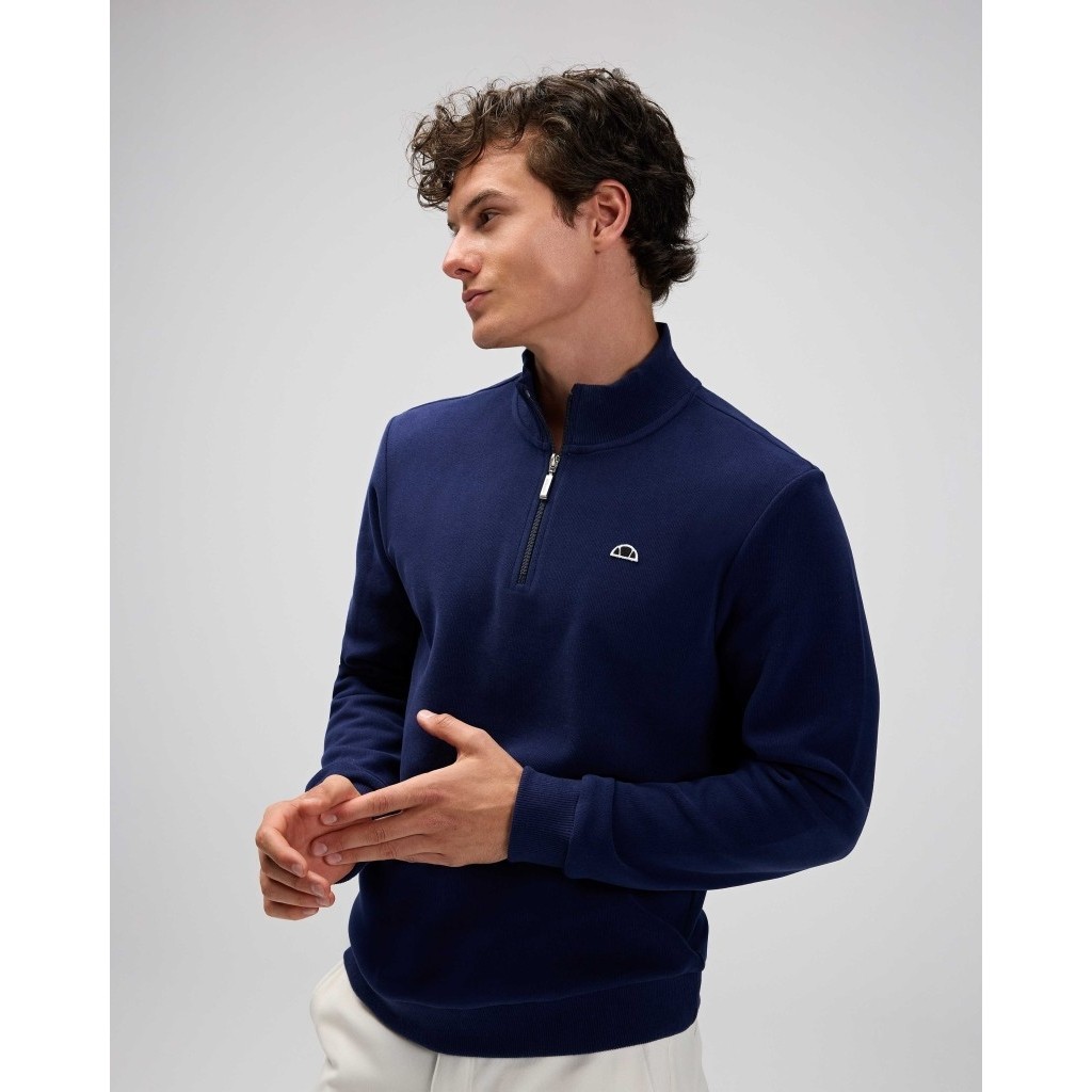Ellesse EM603-NV Erkek Yarım Fermuarlı Lacivert Sweat Erkek Sweatshirt Fiyatı