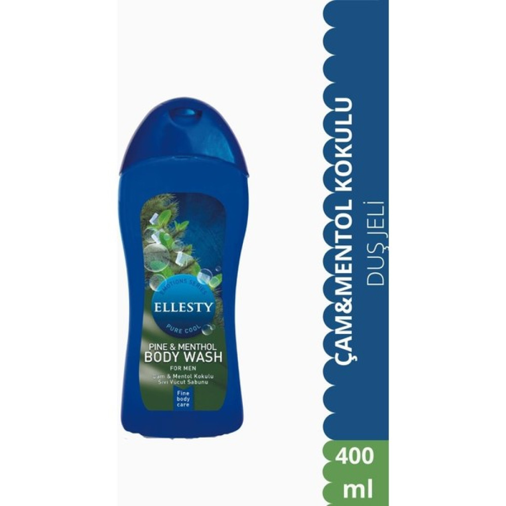 Ellesty Çam&mentol Duş Jeli Men 400 ml Oto Boyaları Fiyatı