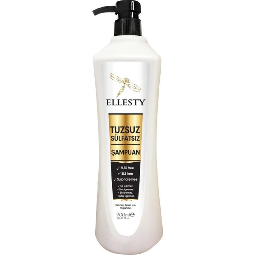 Ellesty Sülfatsız Tuzsuz Şampuan 900 ML Şampuan ve Saç Kremi Fiyatı