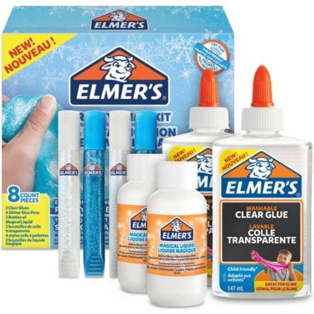 Elmer 's Frosty Slime Kit Başlangıç Seti Oyun Seti Fiyatı