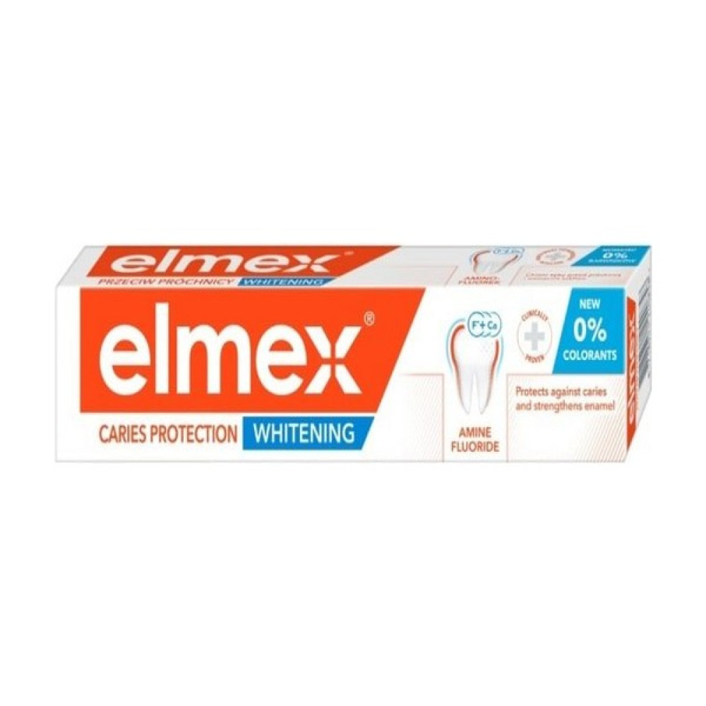Elmex Carıes Protectıon Whıtenıng (Çürük Önleyici Beyazlatıcı) Diş Macunu 75ML Diş Macunları Fiyatı