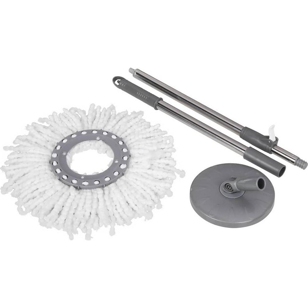 Elmop Döner Başlıklı Yedek Mop Seti - Mikrofiber Mop + Teleskobik Sap Diğer Fiyatı