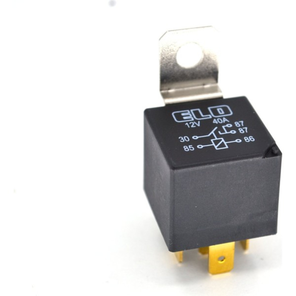 Elo 12V 40A Mini Röle 5 Fişli Dirençli Su Geçirmez Elo 710140203 Röle Fiyatı