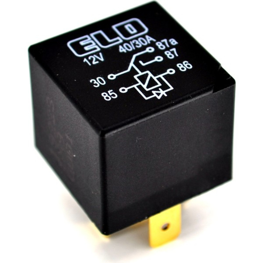 Elo 12V 40A/30A Çift Platinli Diyotlu Mini Röle Change Over 710140302 Röle Fiyatı
