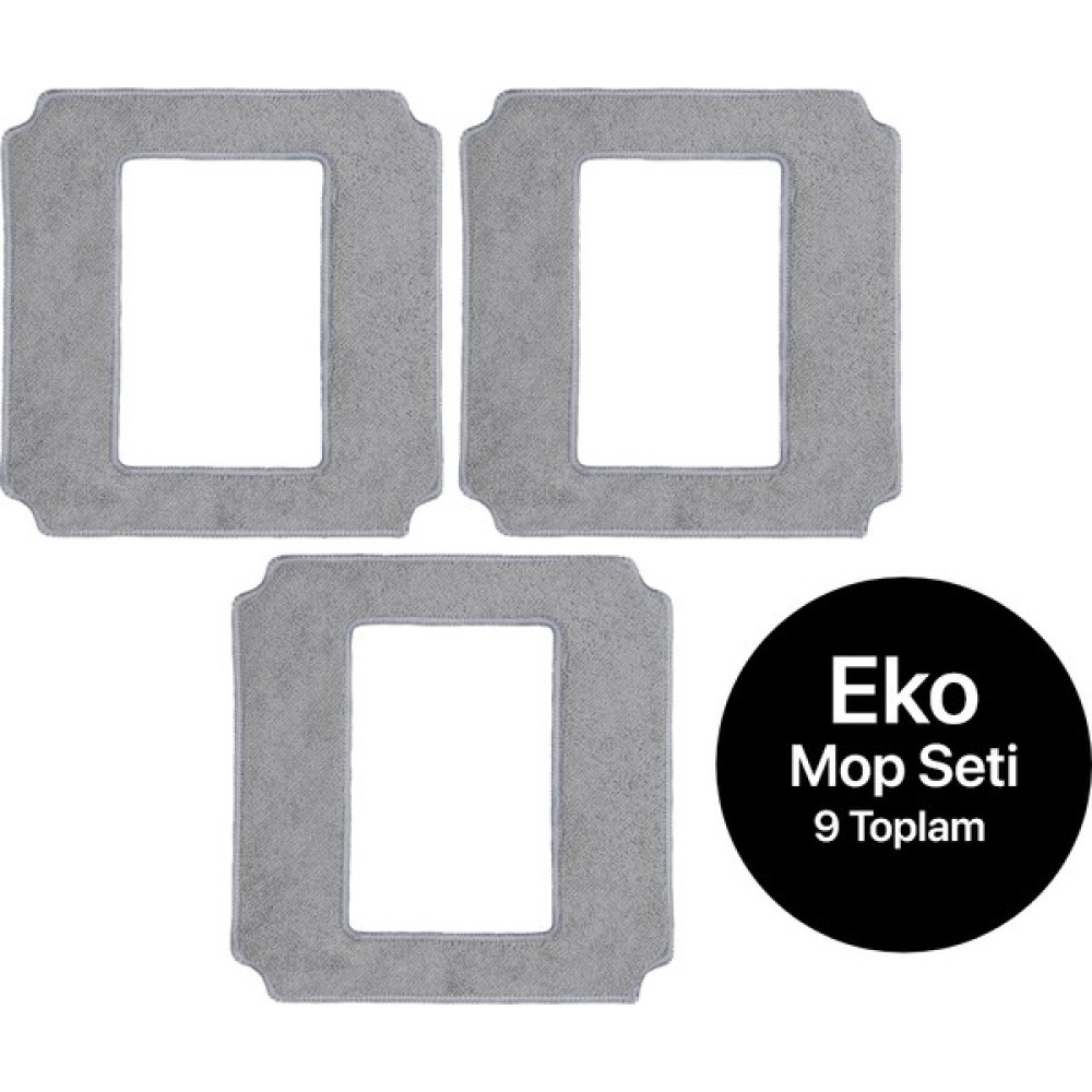 Elo Cam Temizleme Robotu Yedek Mop 9'lu Ekonomik Set (9 Adet) - Adet Elektrikli Süpürge Aksesuarları Fiyatı
