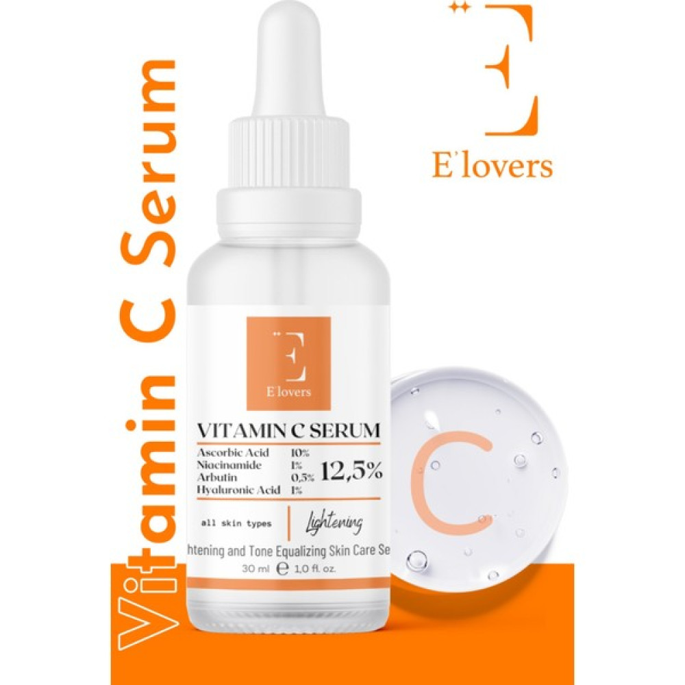 Elovers E'lovers Aydınlatıcı, Cilt Tonu Eşitleyici, Besleyici Vitamin C Serumu 30 ml Anti-Aging / Yaşlanma Karşıtı Fiyatı