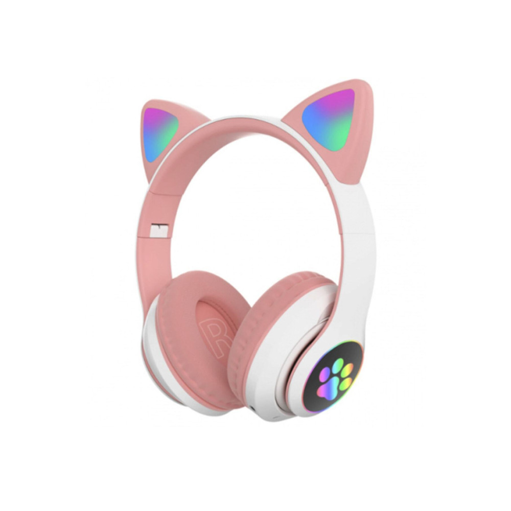 ELROND A+ Kalite Vilya Kedi Kulağı Detaylı Uyumlu Bluetooth Kablosuz Kulaklık Çocuk Oyuncu + Aux Kablo Kulak Üstü Kulaklık Fiyatı