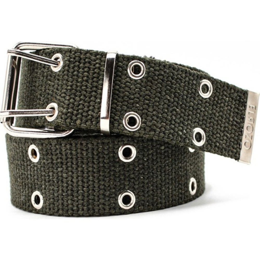 Elrozo Metal Delikli Unisex Haki Palaska Kemer Erkek Kemeri Fiyatı