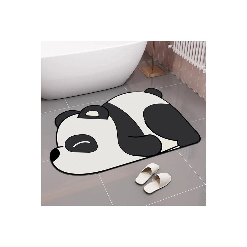 Else Dekor Else Panda Su Emici Duş Önü Banyo Paspası Klozet Tek Parça Hayvanlı Banyo Halısı Banyo Tekstili Fiyatı