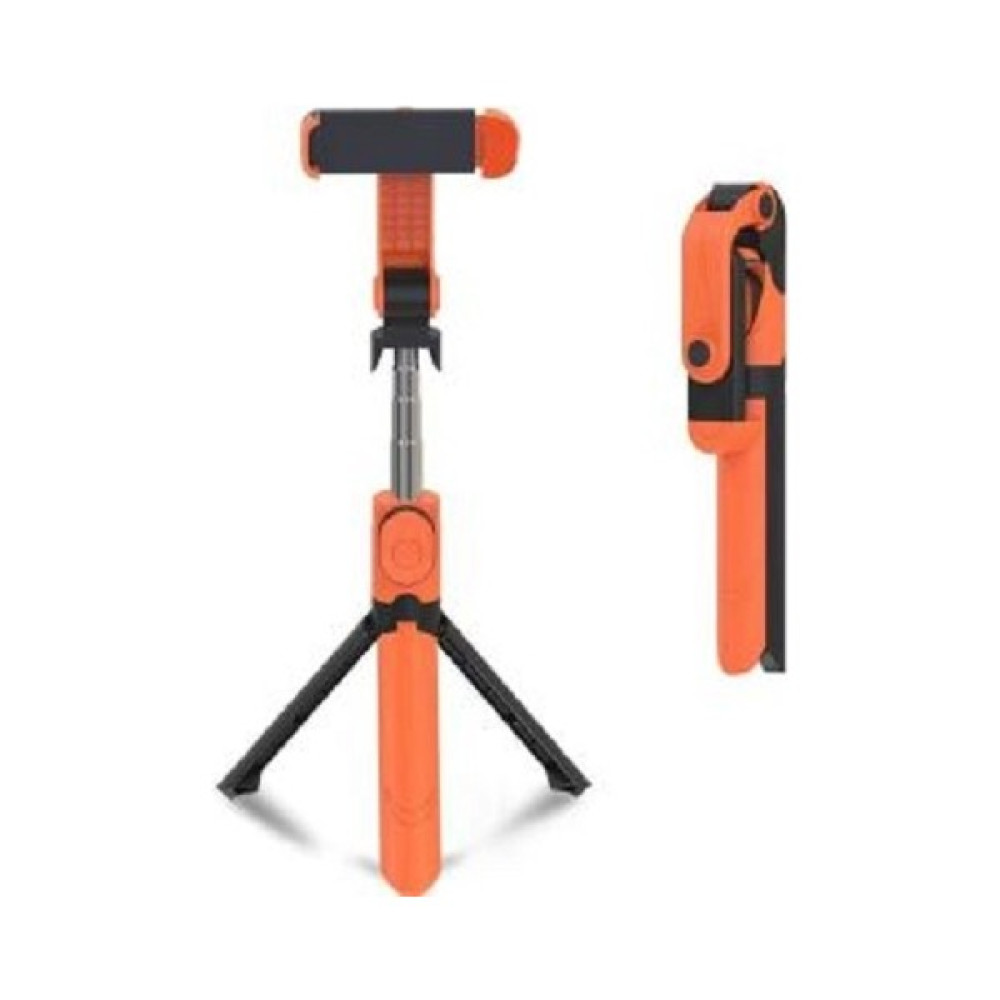 Else Nippon Turuncu Bluetooth Kumandalı Selfie Çubuğu-Tripod Vlog Telefon Tutucu Selfie - Özçekim Çubuğu Fiyatı