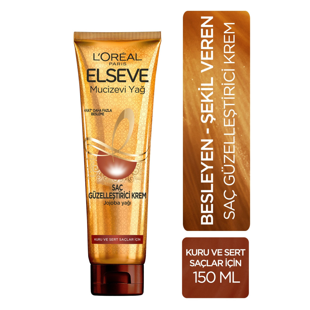 ELSEVE 2li Mucizevi Yağ Saç Güzelleştirici Krem 150 Ml-kuru Ve Sert Saçlar Şampuan ve Saç Kremi Fiyatı