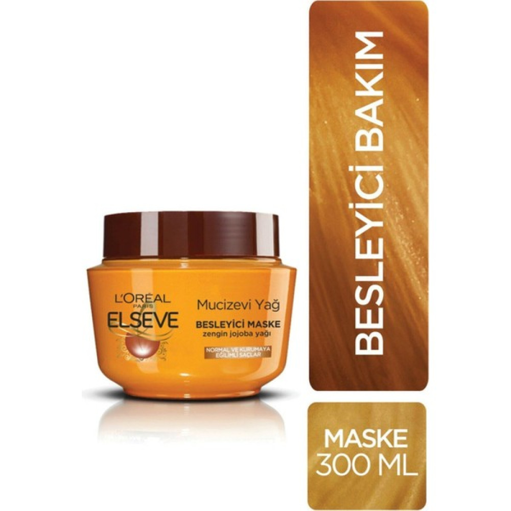 Elseve 6 Mucizevi Yağ Saç Bakım Maskesi 300 ml (Normal & Kurumaya Eğilimli Saçlar Içindir) Saç Bakım Maskeleri & Serumlar & Spreyler Fiyatı