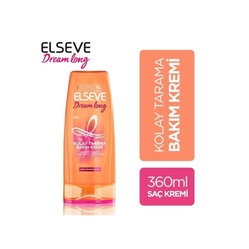 Elseve Dream Long Kolay Tarama Saç Bakım Kremi 360 ml Saç Bakım Losyonu / Toniği Fiyatı