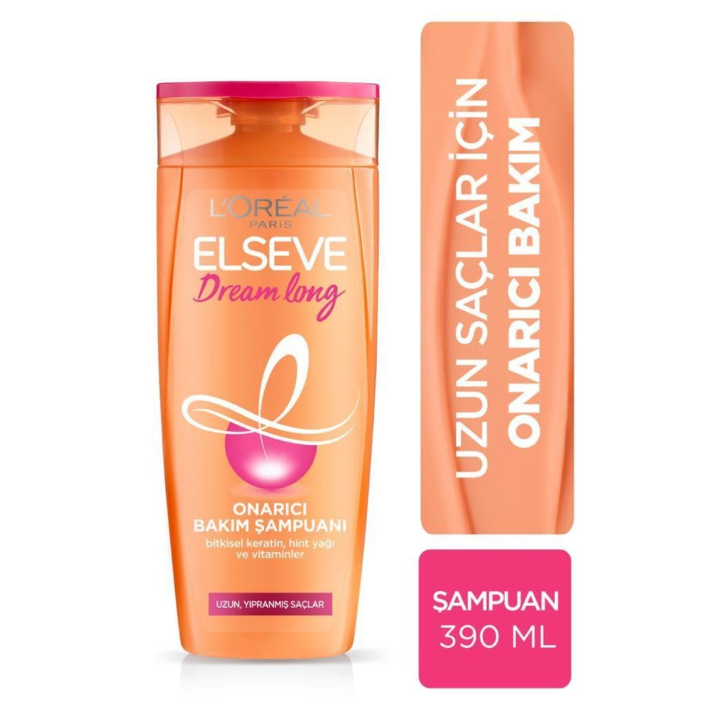 ELSEVE Dream Long Onarıcı Bakım Şampuanı 390ml Şampuan ve Saç Kremi Fiyatı