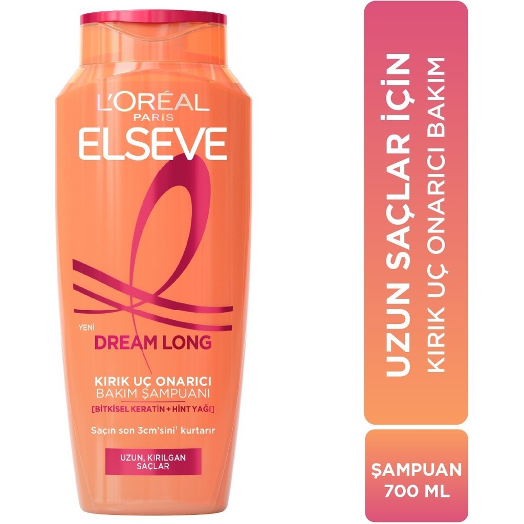 Elseve Dream Long Onarıcı Bakım Şampuanı 700 ml Şampuan ve Saç Kremi Fiyatı