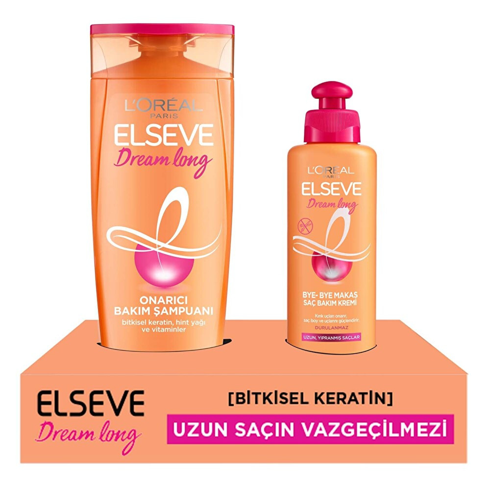 Elseve Dream Long Şampuan 390 ml +Yıpranma Karşıtı Krem 200 ml Şampuan ve Saç Kremi Fiyatı