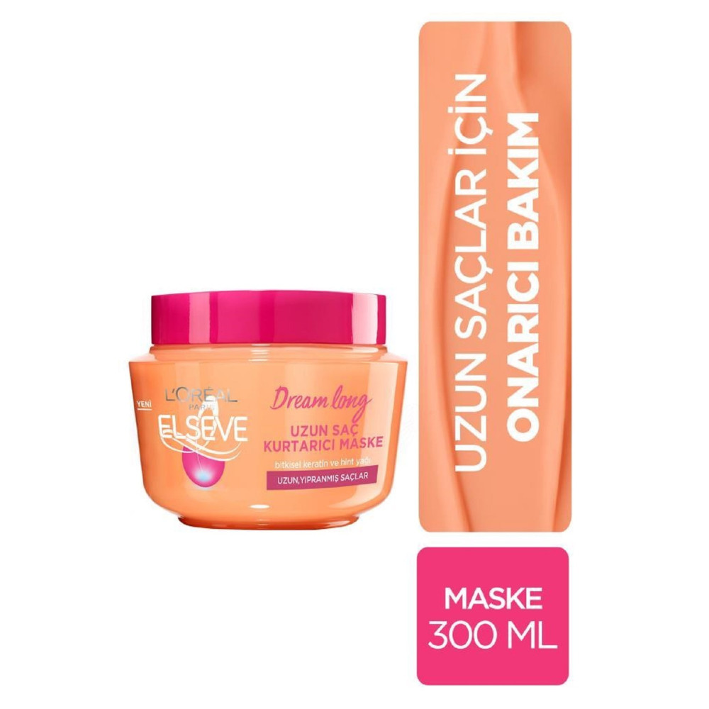 ELSEVE Dream Long Uzun Saç Kurtarıcı Saç Maskesi 300 ml Saç Bakım Maskeleri & Serumlar & Spreyler Fiyatı