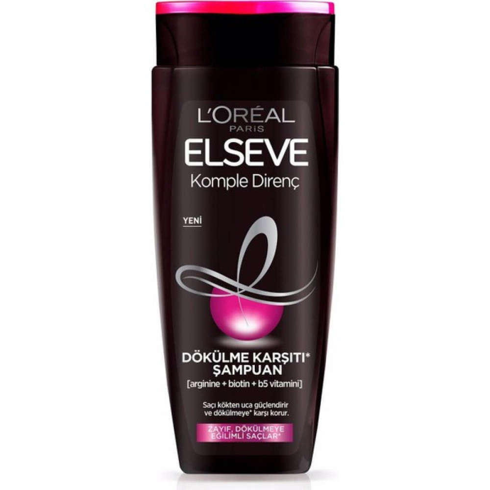 Elseve L'oréal Paris Komple Direnç Dökülme Karşıtı Şampuan 450 ml Duş Jelleri ve Banyo Köpükleri Fiyatı