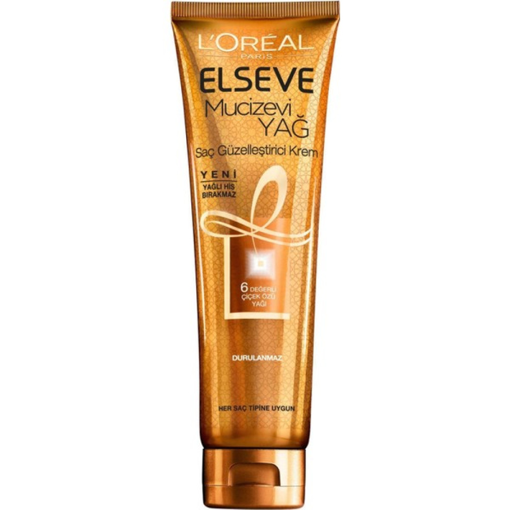 Elseve Marka: Mucizevi Yağ Saç Güzelleştirici Krem Tüm Saçlar Için 150ML Kategori: Saç Serum ve Yağ Saç Şekillendirici Sprey Fiyatı