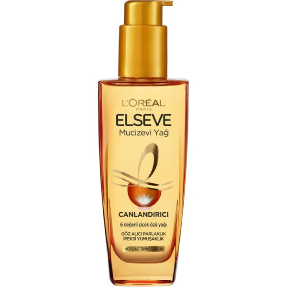 Elseve Mucizevi Bakım Yağı Normal Saçlar Için 100 ml Saç Serum ve Yağı - Renkli Saç Şekillendirici Sprey Fiyatı