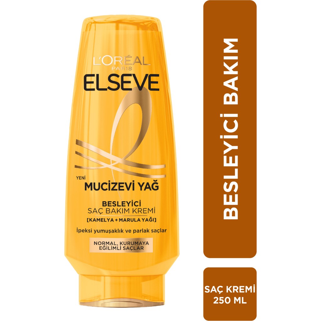 Elseve Mucizevi Yağ Besleyici Saç Kremi 250Ml Şampuan ve Saç Kremi Fiyatı