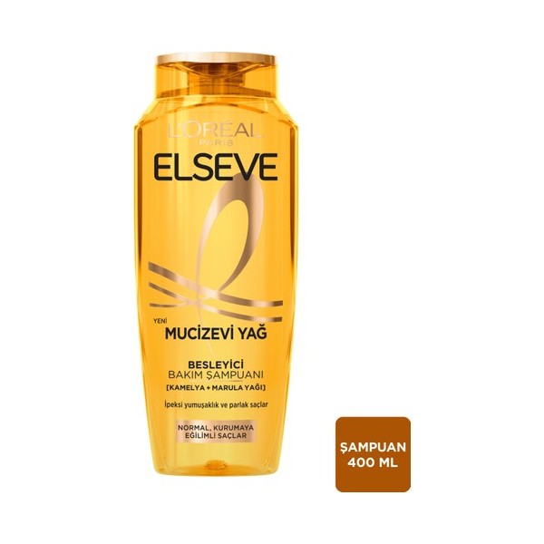 Elseve Mucizevi Yağ Besleyici Şampuan 400 ml Şampuan ve Saç Kremi Fiyatı
