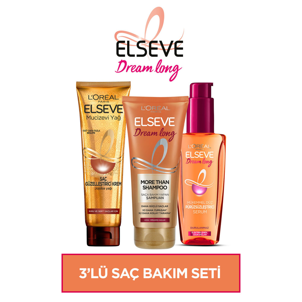 ELSEVE Uzun Saç Bakım Seti Saç Bakımı Fiyatı