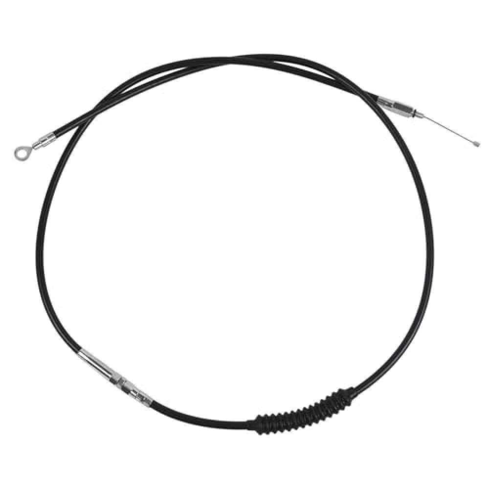 ELSOON 55.1"-78.7" Stainless Steel Motorcycle Clutch Cable Wire Compatible with Harley Sportster XL 883 1200 (1986-2013/2004-2020 Models), Extended Clutch Cable, Durable and Easy Installation (78.7”)