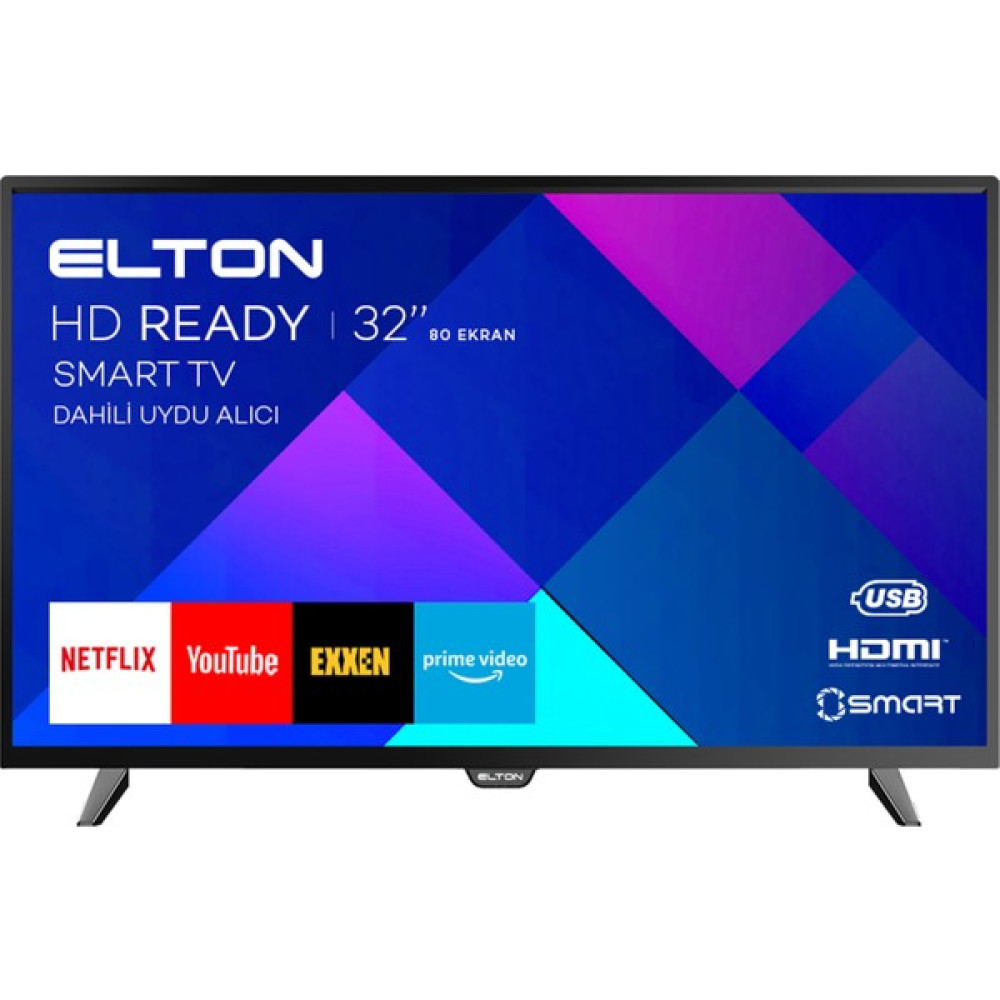 Elton EL32DAL13 32" 82 Ekran Uydu Alıcılı Android HD LED TV Televizyonlar Fiyatı