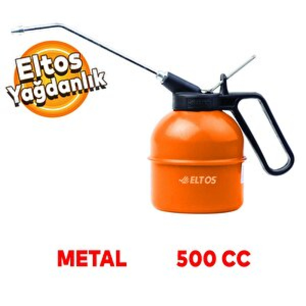 Eltos Metal Gövde Plastik Saplı Yağdanlık 500 Ml 500 Cc Motorsiklet Motor Yağı Fiyatı