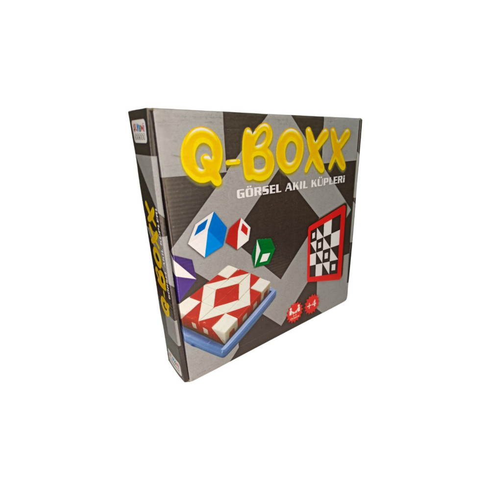 ELUX Q-boxx Cubes Qbitz Görsel Akıl Küpleri (YENİLENDİ) Q-bitz Q-smart Q Smart Küp Oyunu Oyun Takımları Fiyatı