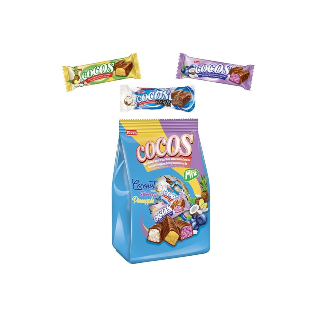 Elvan Cocos Mix 500gr. (1 POŞET) Çikolata ve Gofret Fiyatı