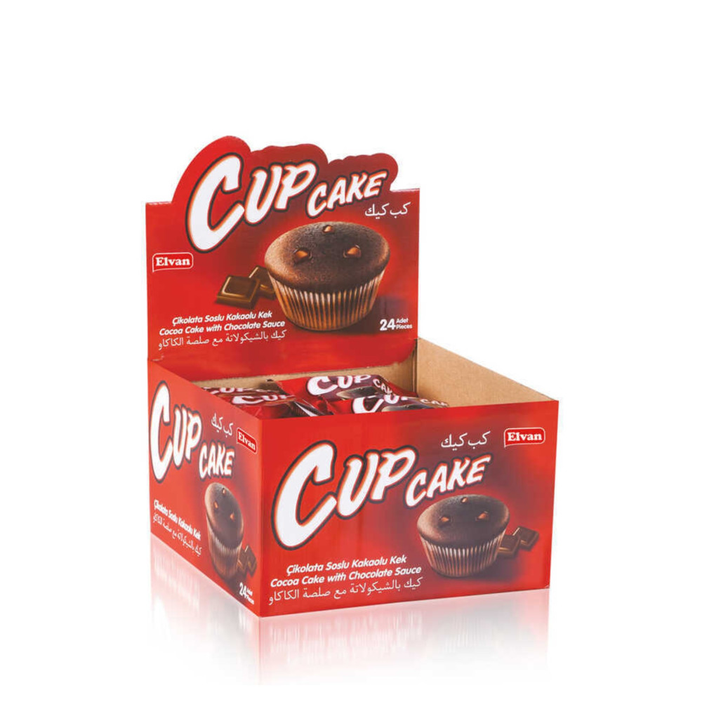 Elvan Cupcake 23 Gr. 24 Adet (1 KUTU) Bisküvi ve Kek Fiyatı