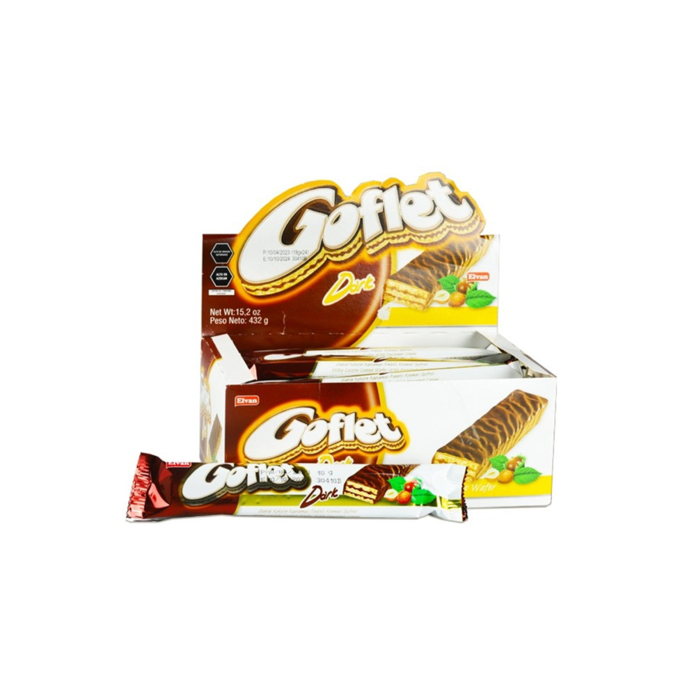 Elvan Goflet Dark 18 Gr 24 Adet (1 Kutu) Ramazan Paketi Fiyatı