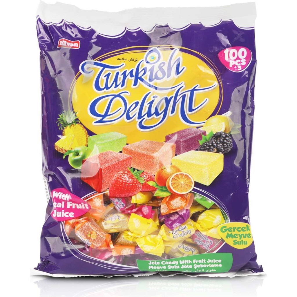 Elvan Jelaxy Turkish Delight 500 Gr. (1 Poşet) - 1 Adet Diğer Fiyatı