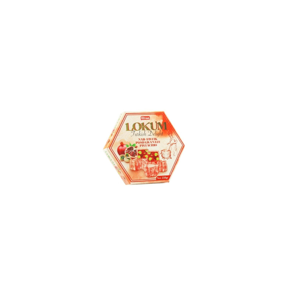 Elvan Nar-fıstıklı Lokum 250 Gr. (1 Paket) Ramazan Paketi Fiyatı